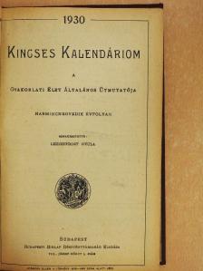 Kincses Kalendáriom 1930 [antikvár]