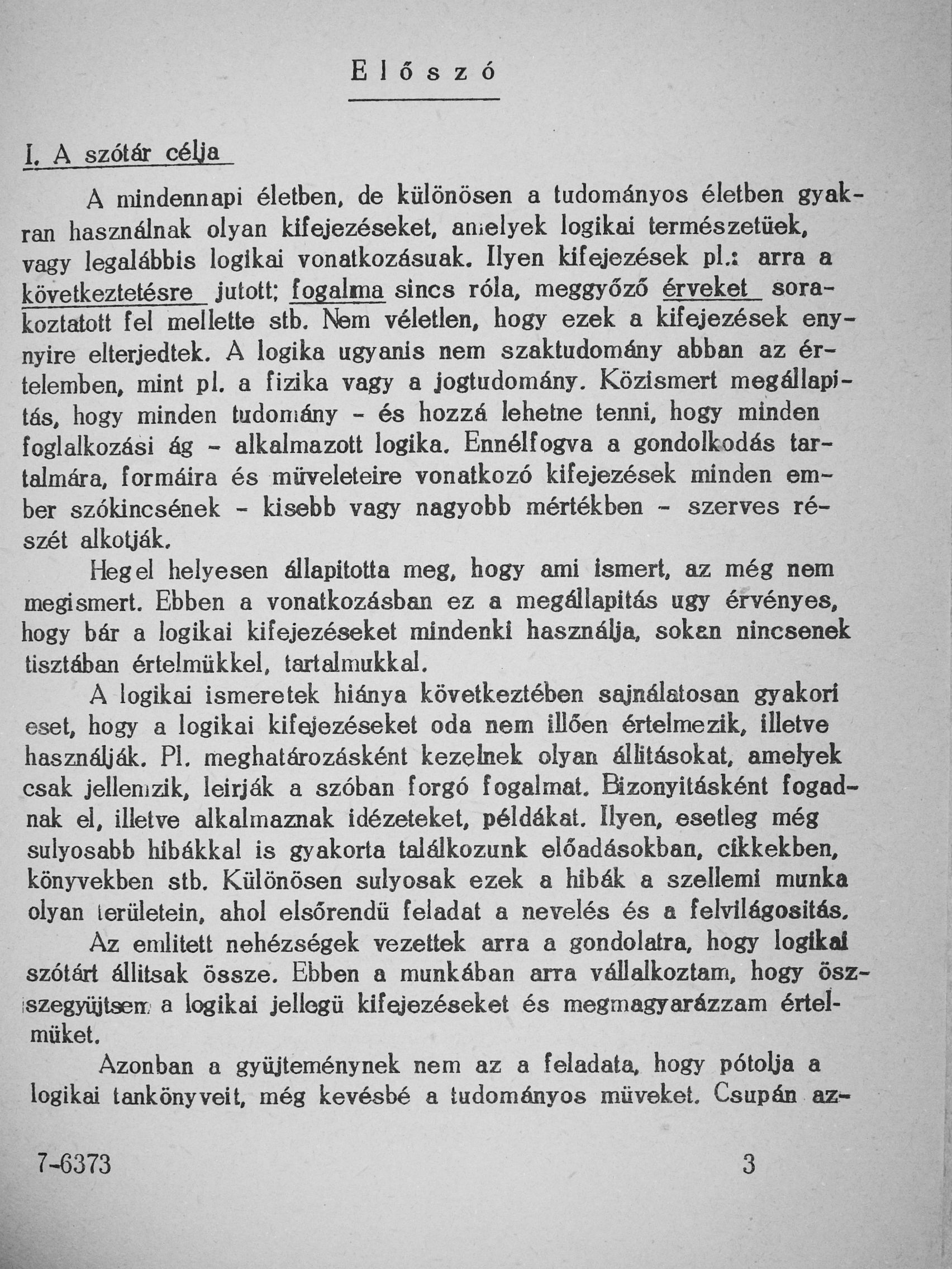 Tamás György - Logikai kifejezések magyarázata [antikvár]