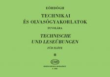 EÖRDÖGH JÁNOS - TECHNIKAI ÉS OLVASÓGYAKORLATOK FUVOLÁRA II