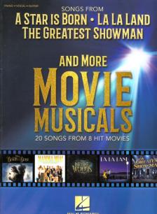 MOVIE MUSICALS. 20 SONGS FROM 8 HIT MOVIES. PIANO / VOCAL / GUITAR