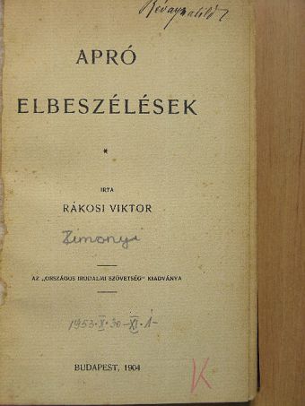 Kilián Zoltán - Apró elbeszélések/Béla főherceg/Ne szeress kettőt [antikvár]