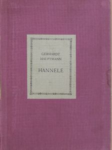 Hauptmann Gellért - Hannele [antikvár]
