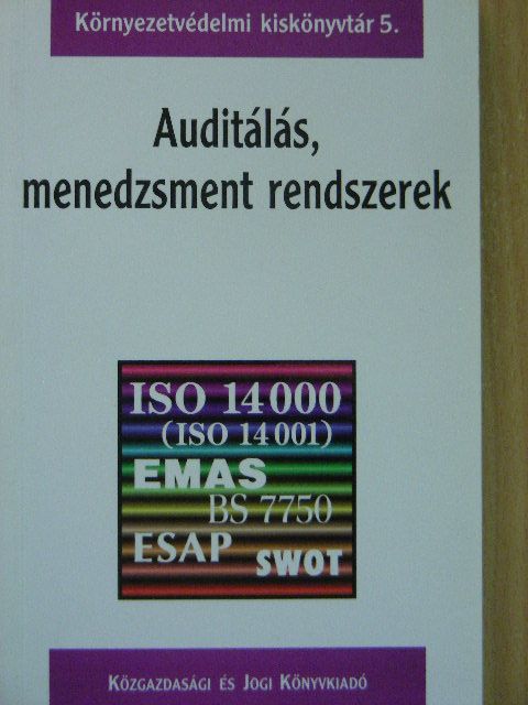 Kósi Kálmán - Auditálás, menedzsment rendszerek [antikvár]
