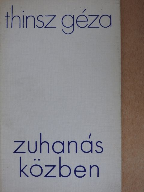 Thinsz Géza - Zuhanás közben [antikvár]