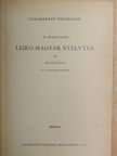 Dr. Benkő László - Leíró magyar nyelvtan III/2 [antikvár]