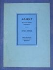 Berend László - Ararát - Magyar zsidó évkönyv az 1943. évre (rossz állapotú) [antikvár]