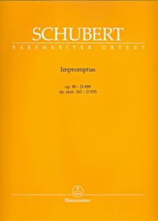 Franz Schubert - IMPROMPTUS OP.90 - D 899, OP.POST.142 - D 935 FÜR KLAVIER URTEXT (WALTHER DÜRR / MARIO ASCHAUER)