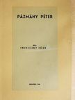 Frideczky József - Pázmány Péter [antikvár]