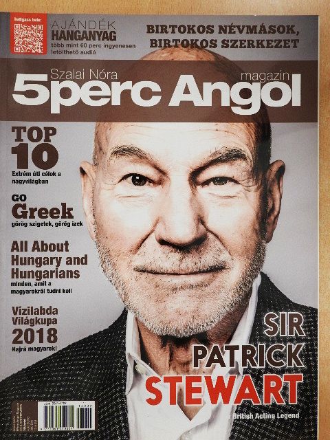 Szalai Nóra - 5 perc Angol magazin 2018. szeptember [antikvár]