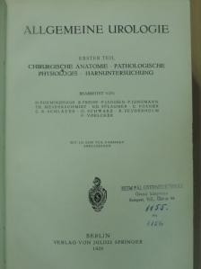 C. Posner - Allgemeine Urologie I-II. [antikvár]