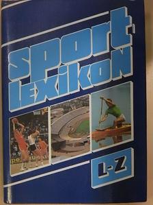 Antal Zoltán - Sportlexikon II. (töredék) [antikvár]