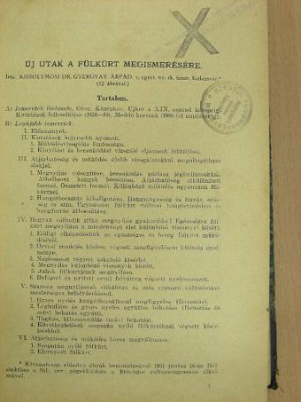 Dr. Adler-Rácz Antal - Orvosképzés 1932. - Különfüzetek (6 db) [antikvár]