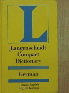 Dr. Dietrich Roy - Langenscheidt's Compact German Dictionary [antikvár]