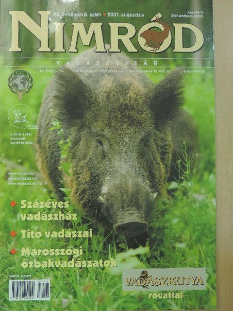 Nimród 2007. augusztus [antikvár]