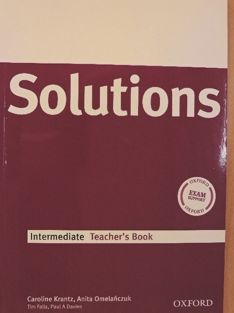 Anita Omelanczuk - Solutions - Intermediate - Teacher's Book [antikvár]