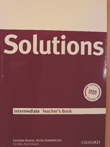 Anita Omelanczuk - Solutions - Intermediate - Teacher's Book [antikvár]
