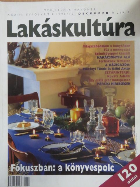 Lakáskultúra 1998. december [antikvár]