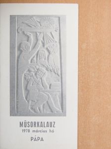 Műsorkalauz 1978 március hó - Pápa [antikvár]