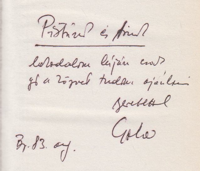 ALBERT GÁBOR - Egy lakodalom végelszámolása (dedikált) [antikvár]