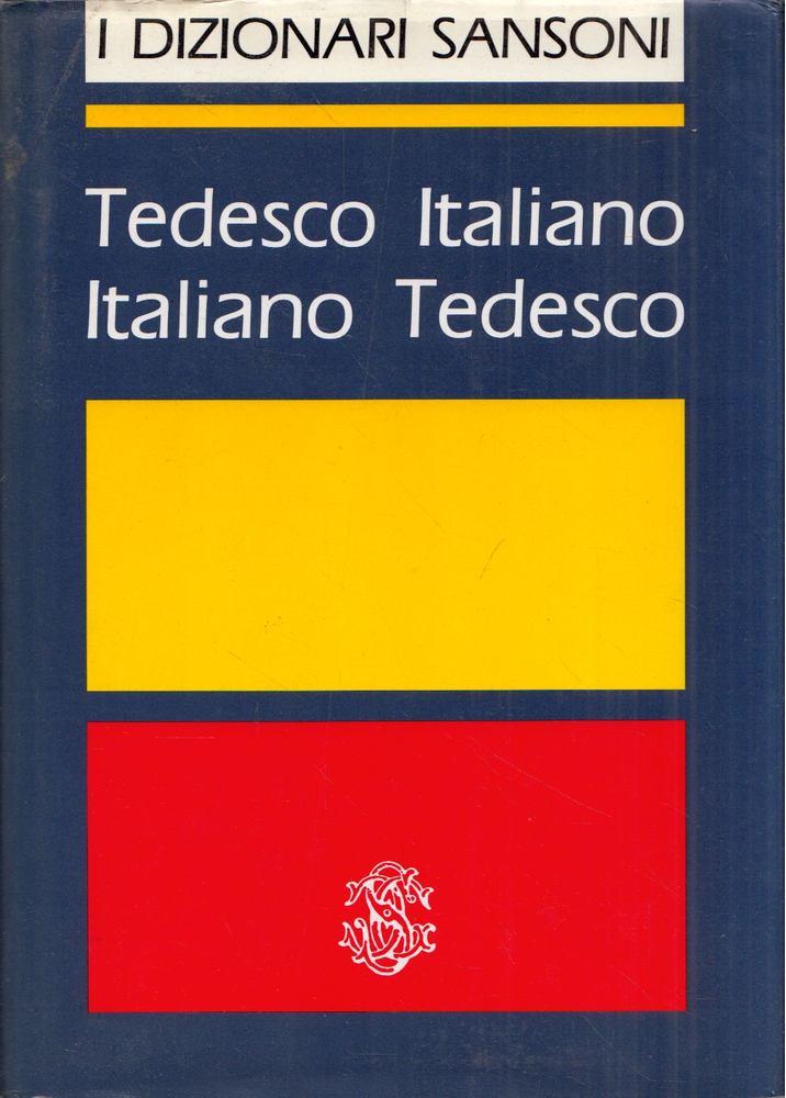 Vladimiro Macchi - Dizionario Sansoni Tedesco-Italiano Italiano-Tedesco [antikvár]