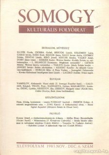 Laczkó András - Somogy 1983. nov.-dec. 6. szám [antikvár]