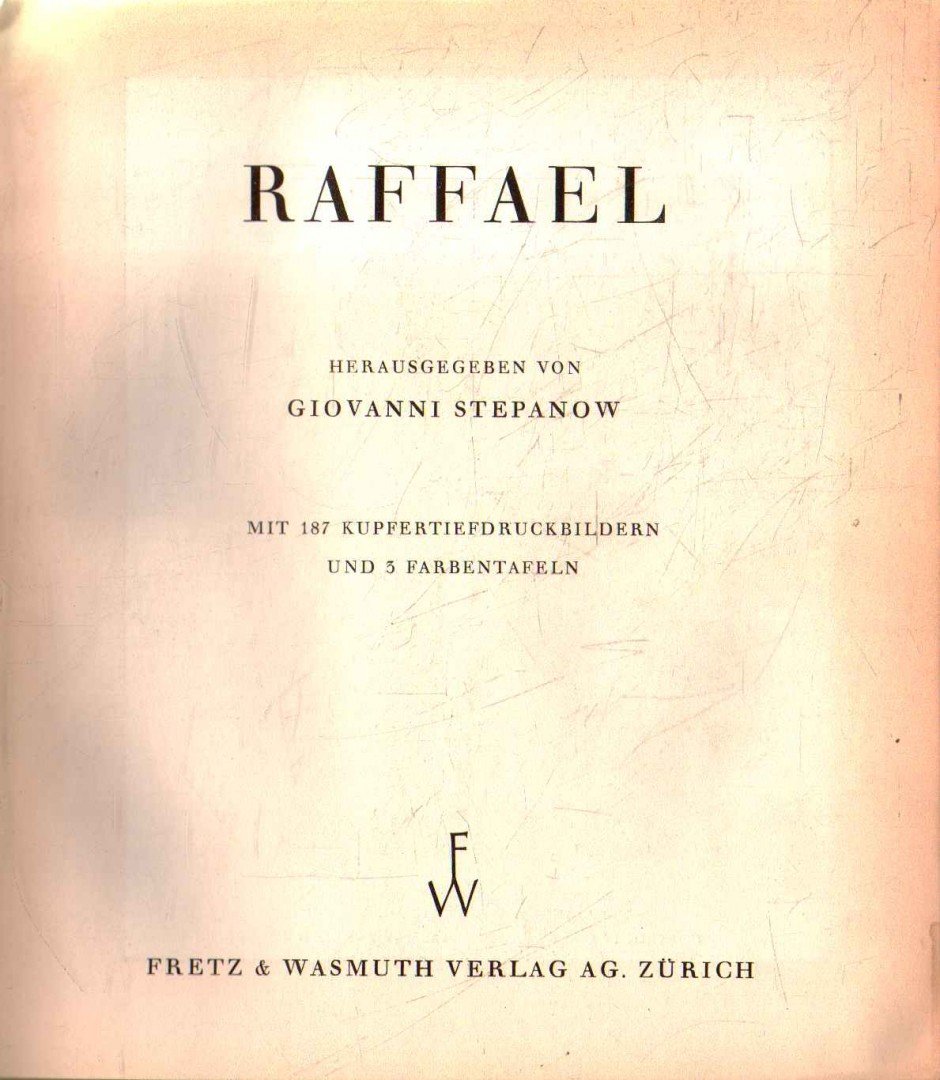 Stepanow, Giovanni - Raffael [antikvár]