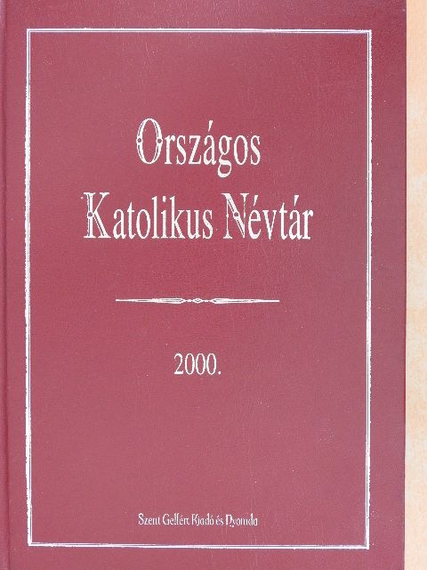 Országos Katolikus Névtár 2000 [antikvár]
