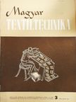 Dr. Hajós István - Magyar Textiltechnika 1950. március [antikvár]