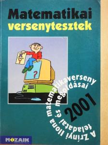 Csepcsányi Éva - Matematikai versenytesztek 2001 [antikvár]