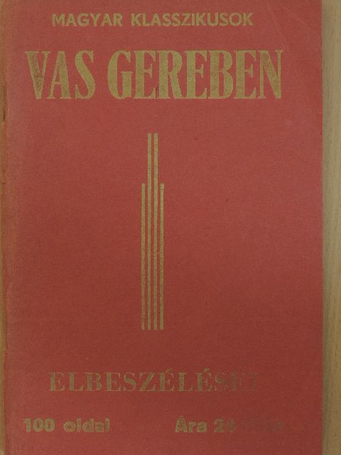 Vas Gereben - Vas Gereben elbeszélései [antikvár]