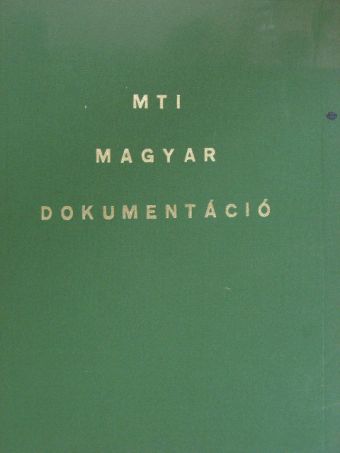 MTI magyar dokumentáció 1987. január-december [antikvár]