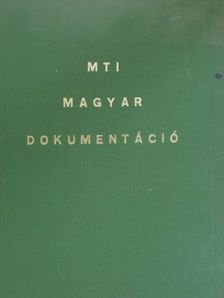 MTI magyar dokumentáció 1987. január-december [antikvár]