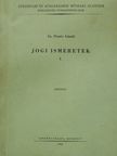 Dr. Pintér László - Jogi ismeretek I. [antikvár]