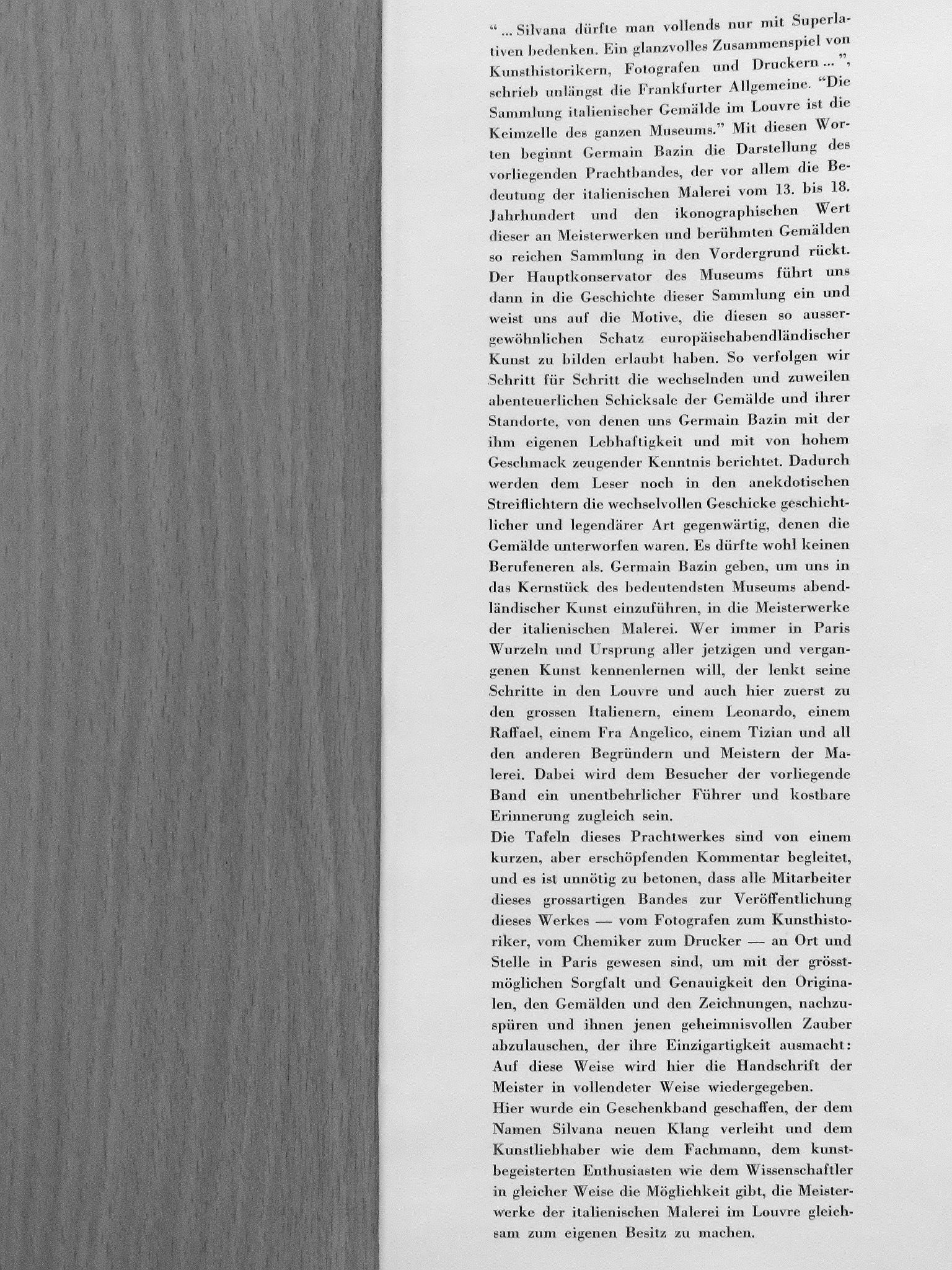 Germain Bazin - Die Meisterwerke der italienischen Malerei im Louvre [antikvár]