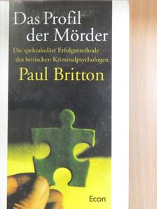 Paul Britton - Das Profil der Mörder [antikvár]