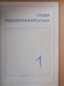 Studia psychotherapeutica 1 [antikvár]