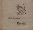 KONOPNICKA, MARIA - Krysta [antikvár]