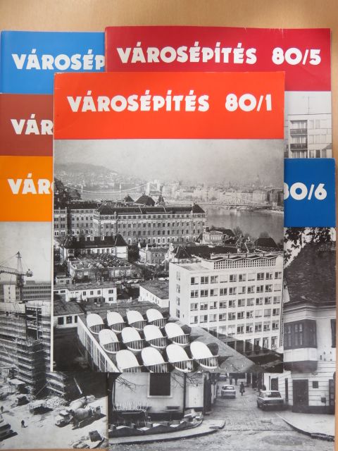 Dr. Ábrahám Kálmán - Városépítés 1980/1-6. [antikvár]