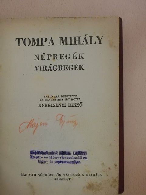 Berzsenyi Dániel - Népregék/Virágregék/Berzsenyi Dániel költeményei/Ludas Matyi és más költemények/Szigeti veszedelem [antikvár]