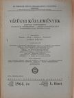 Dégen Imre - Vízügyi közlemények 1964/1. [antikvár]