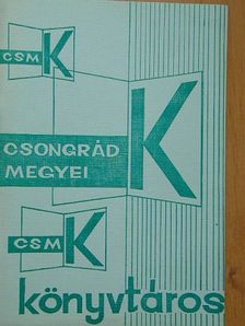 Bárány Zsuzsa - Csongrád megyei könyvtáros 1971. március [antikvár]