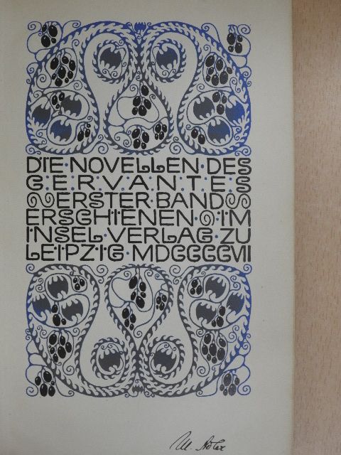 Cervantes - Die Novellen des Cervantes I-II. [antikvár]