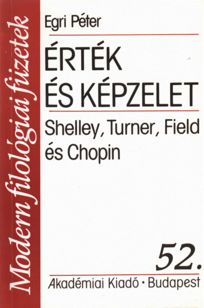 EGRI PÉTER - Érték és képzelet (dedikált) [antikvár]