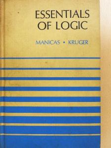 Arthur N. Kruger - Essentials of Logic [antikvár]