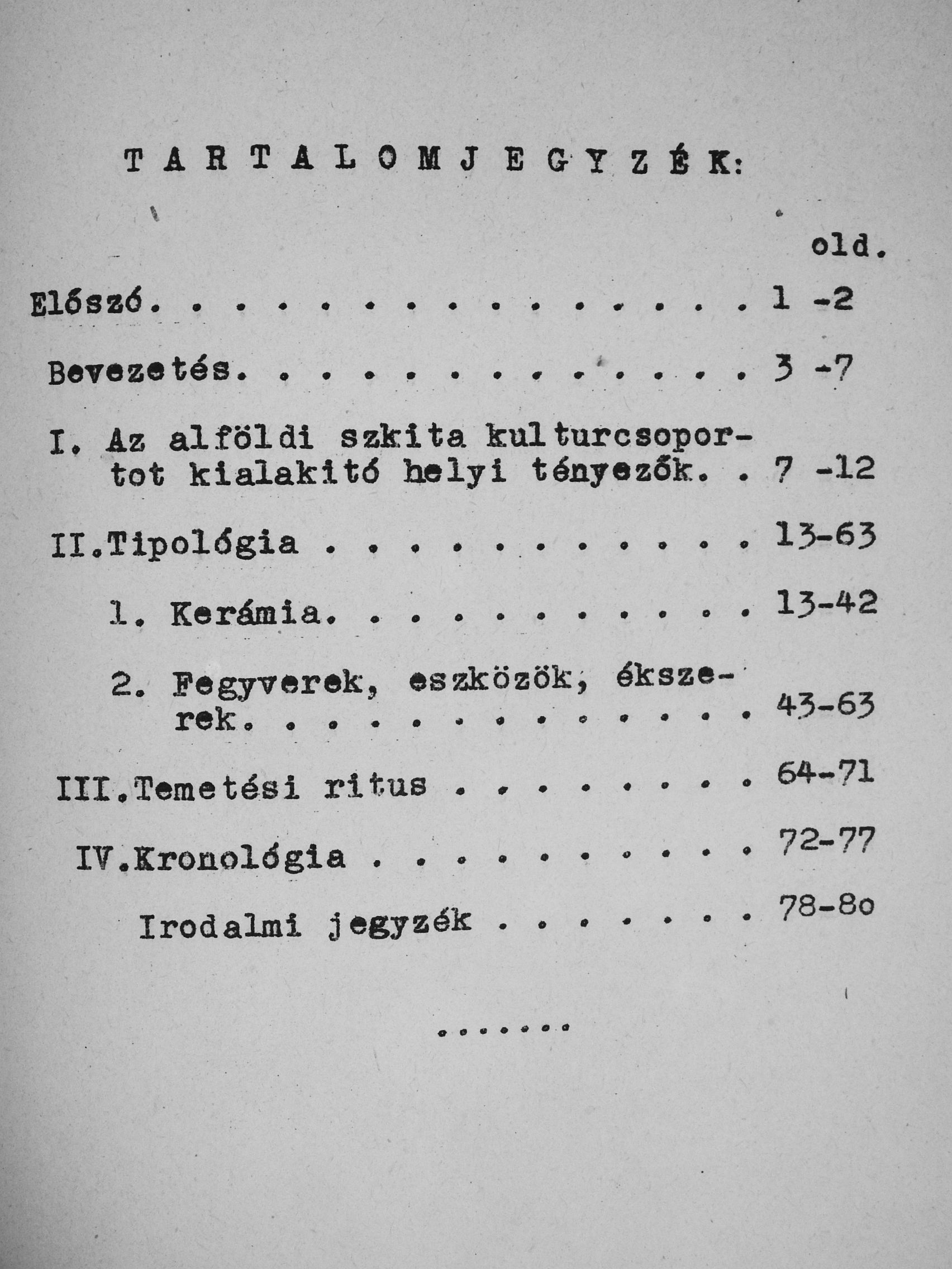 Dr. Bottyán Árpád - Régészeti füzetek I. [antikvár]