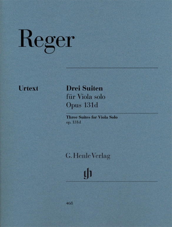 REGER - DREI SUITEN FÜR VIOLA SOLO OP.131d URTEXT (FRANZ BEYER)