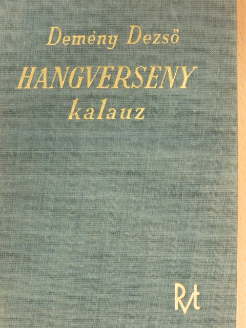 Demény Dezső - Hangverseny kalauz [antikvár]