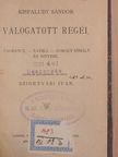 Kisfaludy Sándor - Kisfaludy Sándor válogatott regéi [antikvár]