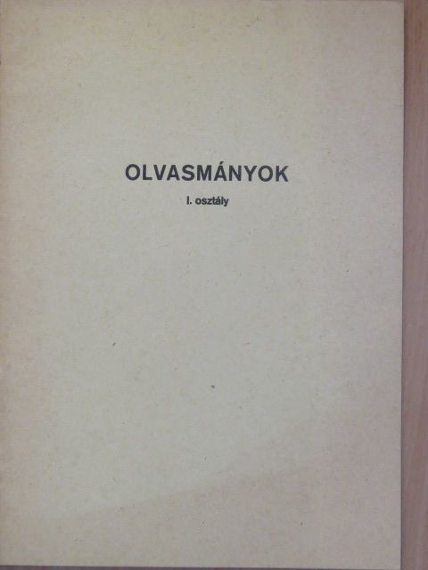 Olvasmányok [antikvár]