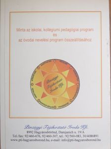 Minta az iskolai, kollégiumi pedagógiai program és az óvodai nevelési program összeállításához [antikvár]